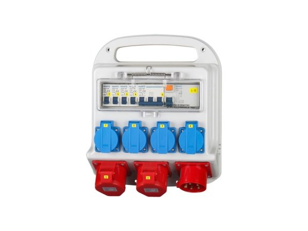 Unite byggepladstavle Unite byggepladstavle kompakt 16a, 6 udtag