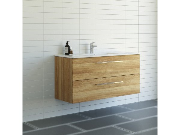 Scanbad Multo møbelsæt Varm Eg