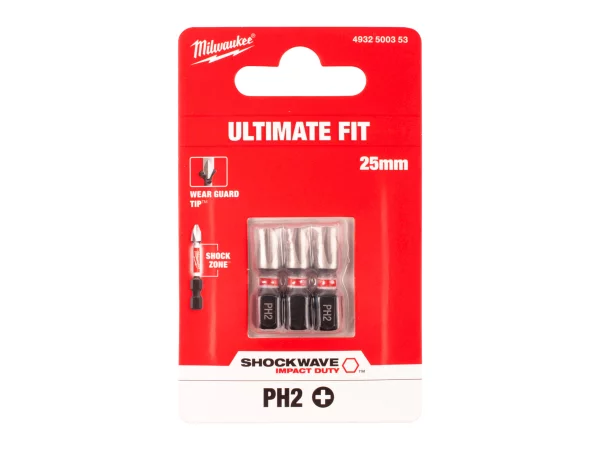 Milwaukee Shockwave bits
