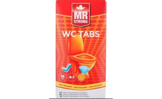 MR Strong WC tabs