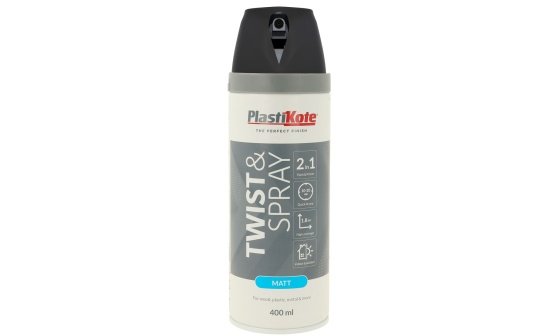 Plasti-kote sort mat 9005