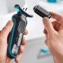 Braun Series 5 barbermaskine, produkt i miljø