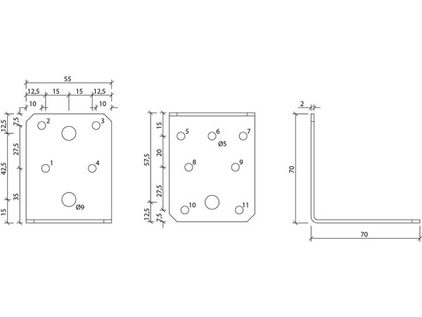 Paslode vinkelbeslag V6