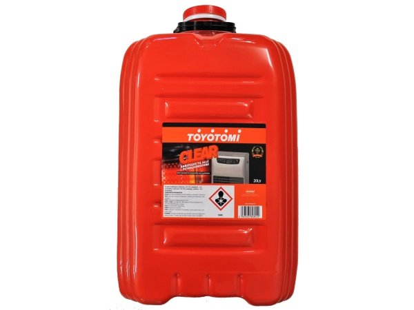 Toyotomi CLEAR petroleumsbrændstof 10-4.dk ultra lugtfri, høj effekt, kompatibel med Zibro