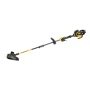 Dewalt græstrimmer DCM5713N XR 54V. Billedet viser produktet der ligger ned.