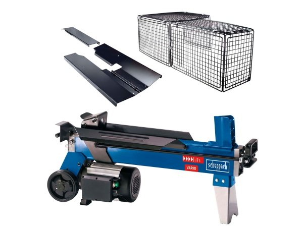 Scheppach brændekløver 2305784 til effektiv kløvning af brænde