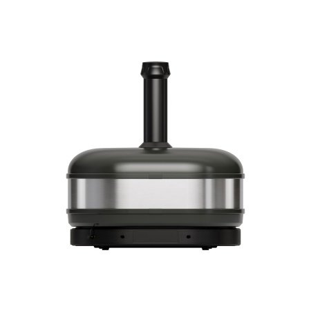 Gozney Dome XL pizzaovn Gozney Dome XL pizzaovn Gen 2.0, sort. Billedet viser produktet forfra og tændt.