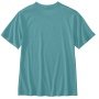 Carhartt Hamilton t-shirt i blå. Billedet viser produktet bagfra.
