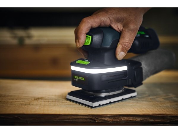 Festool lysmodul. Produkt vises