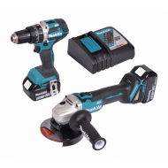 Makita kombo kit m/2 maskiner Makita kombo kit m/2 maskiner