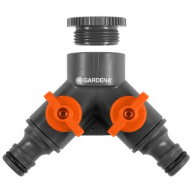 Gardena to-vejs ventil 3/4' Gardena to-vejs ventil 3/4'