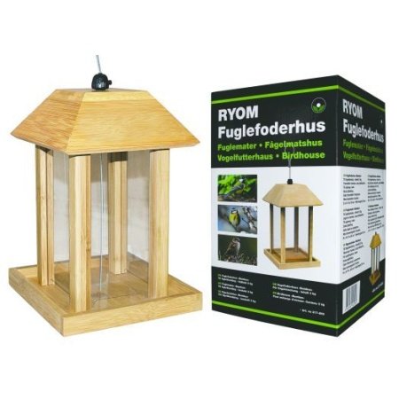 Ryom fuglefoderhus bambus   *U