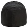 Snickers Flexible Cap 9002 med gul logo. Billedet viser produkt bagfra.