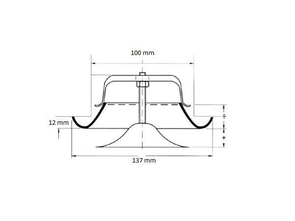 Duka indblæsningsventil DKI