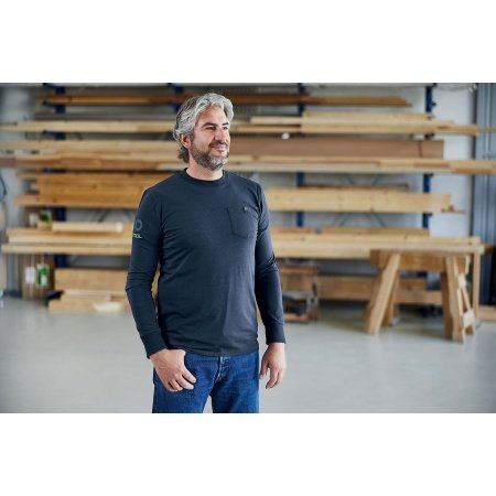 Festool langærmet bluse