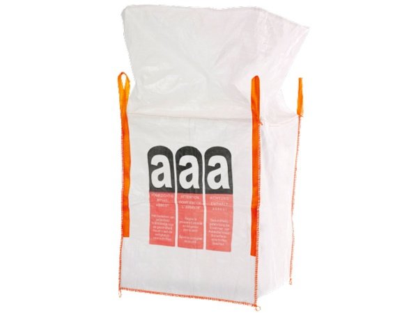 Asbest bigbag topindkast Asbest bigbag topindkast