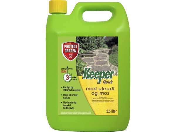 Keeper Quick mod ukrudt/mos