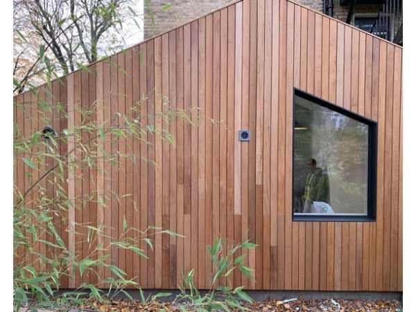 Garapa facadeliste høvlet