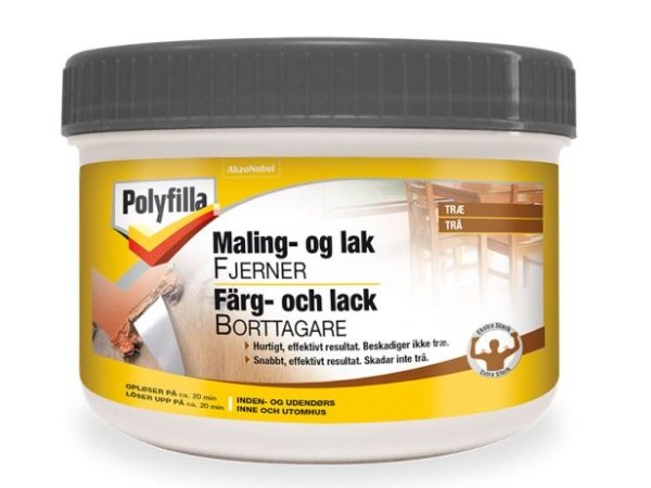 Polyfilla Maling- og lakfjerner 1000 ml 10-4.dk effektiv fjernelse af maling og lak