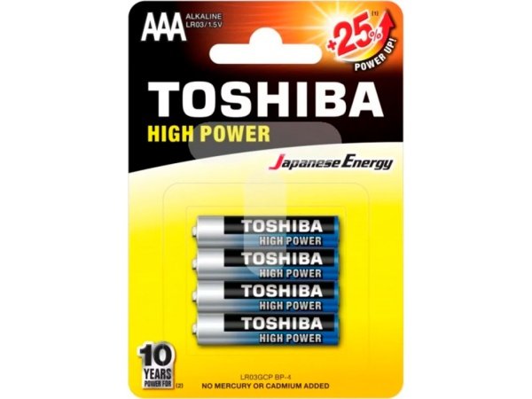 Toshiba High Power batterier