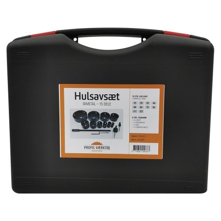 PT hulsavsæt BIM 15 dele