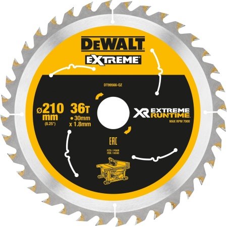 Dewalt rundsavsklinge