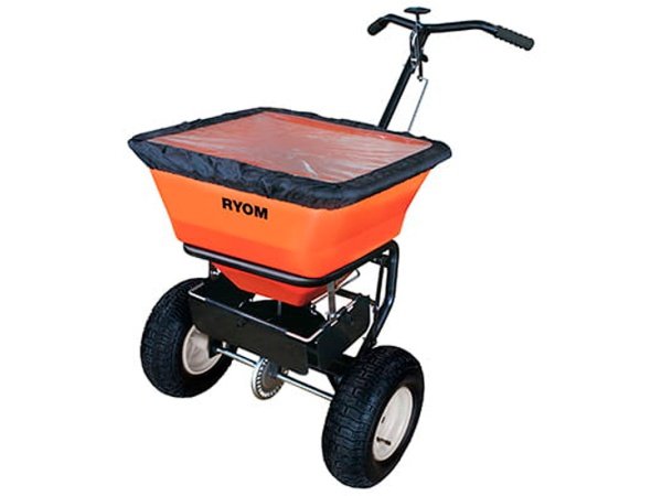 Ryom spreder og såmaskine, 45 ltr 10-4.dk Robust, effektiv og nem at håndtere