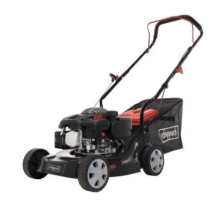 Scheppach plæneklipper Scheppach plæneklipper med opsamler