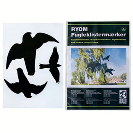 Ryom fugleklistermærker