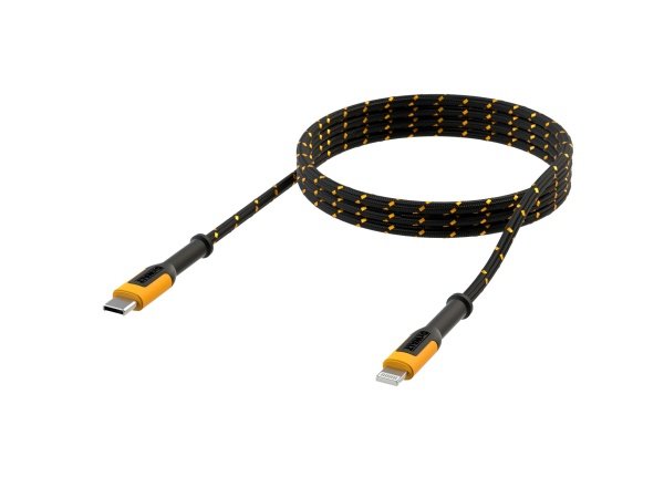 stærkt, fleksibelt kabel til hurtig opladning af Apple-enheder