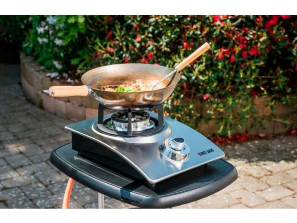 Hot wok silver line 4,5kw, produkt set forfra