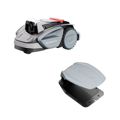 Sunseeker V3 robotplæneklipper. Produkt vises