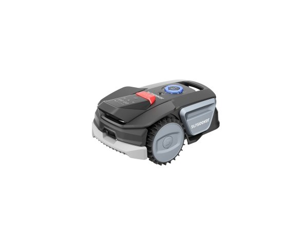 Sunseeker V1 robotplæneklipper. Produkt vises