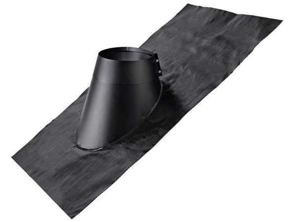 Schiedel stålskorstenspakke. Produkt vises