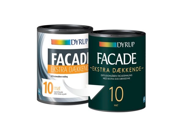 Dyrup ppg facade farvetester