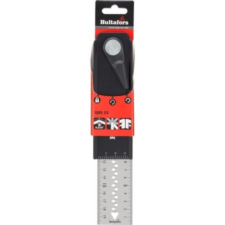 Hultafors quattro smigvinkel Hultafors quattro smigvinkel QBS 25 cm. Billedet viser produktet helt åbent