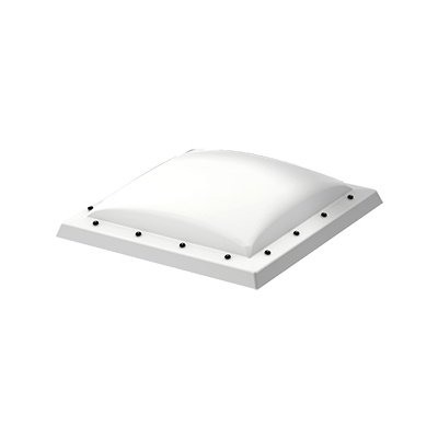 Velux ovenlyskuppel opalhvid