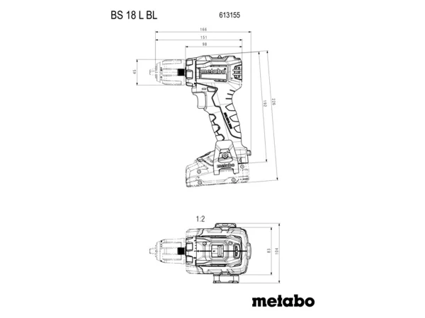Metabo slagboremaskine