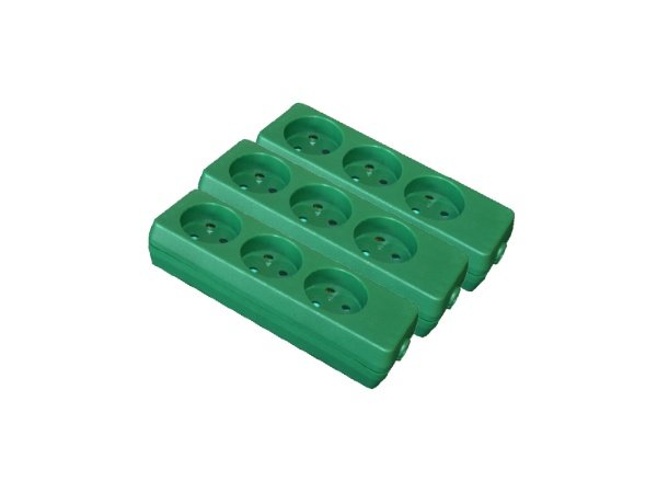 Blue Electric stikdåse m/jord