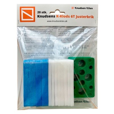 Knudsen K-Klodser 6T justerbrikker