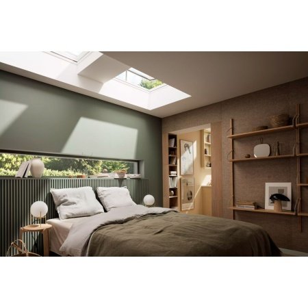 Velux oplukkelig karm solcelle