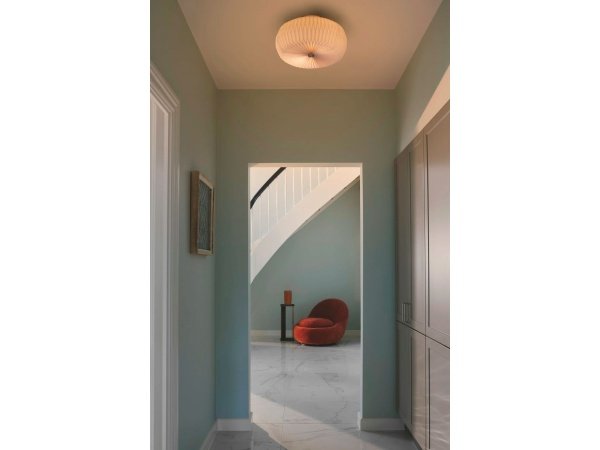 Nordlux belloy 40 plafond i hvid. Indendørs lampe. Billedet viser produktet med hvid baggrund.
