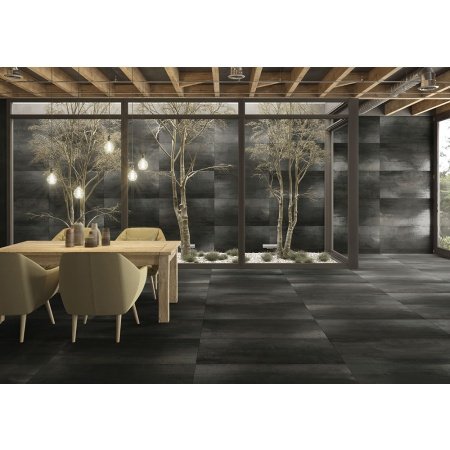 Tau Cerámica Corten B fliser Tau Cerámica Corten B fliser, sort/brun, 60 x 120 cm