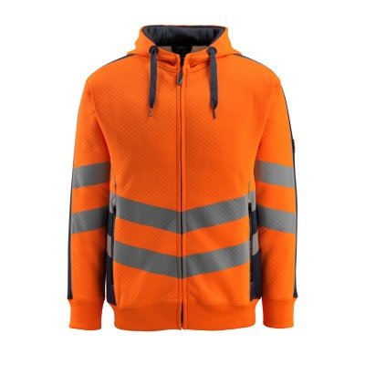 Orange/mørk marine