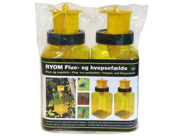 Ryom flue-/hvepsefælde, produkt set forfra