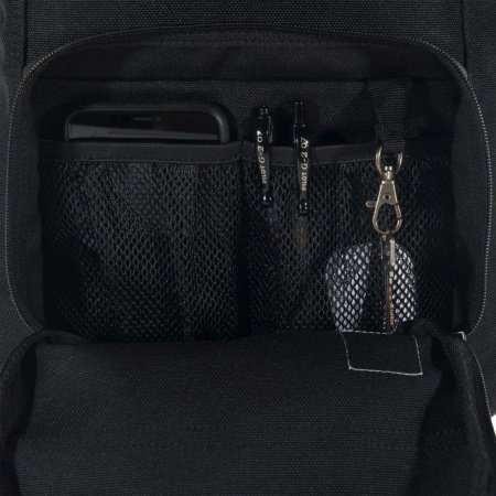 Carhartt Single Compartment rygsæk 23L Carhartt Single Compartment rygsæk 23L i sort og vandafvisende materiale. Billedet viser hele produktet.