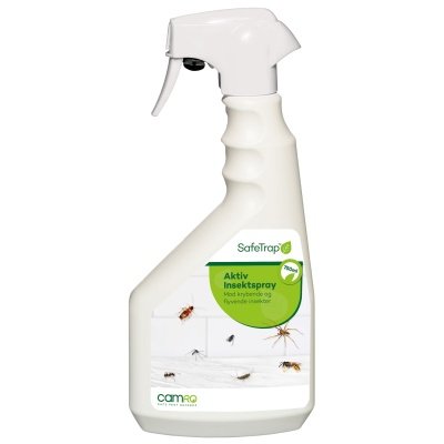 Safetrap Insektspray, produkt set forfra