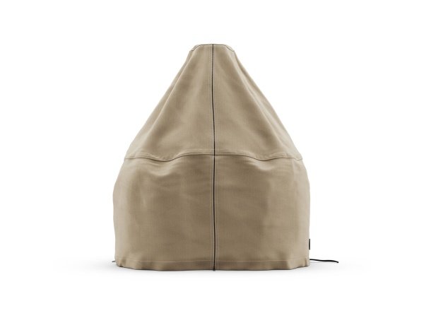 Gozney Dome Gen 2.0 betræk i beige. Billedet viser produktet forfra. 