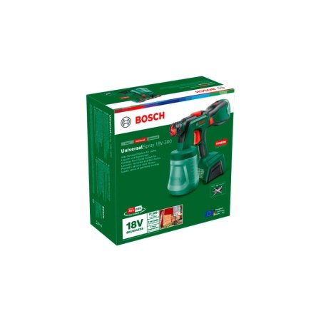 Bosch UniversalSpray 18V-300 Malersprøjte 10-4.dk alsidig malersprøjte til perfekte resultater