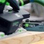 Festool batteri. Produkt vises i miljø